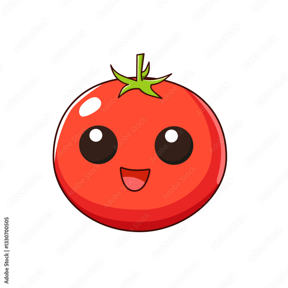 Obraz premium funny tomato cartoon