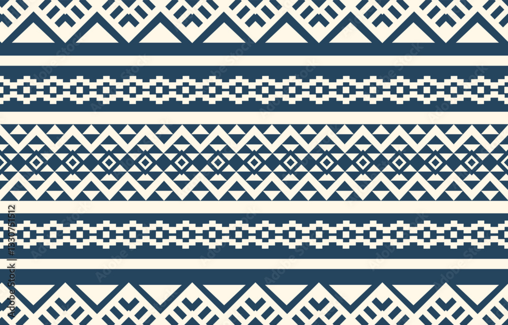 Ethnic Geometric Design.Ethnic Pattern in tribal, folk embroidery abstract art colorful. ornament print. Ethnic Geometric Design for wallpaper,carpet, clothing, fashion, fabric.
Ethnic Geometric Design.Ethnic Pattern in tribal, folk embroidery abstract art colorful. ornament print. Ethnic Geometric Design for wallpaper,carpet, clothing, fashion, fabric.