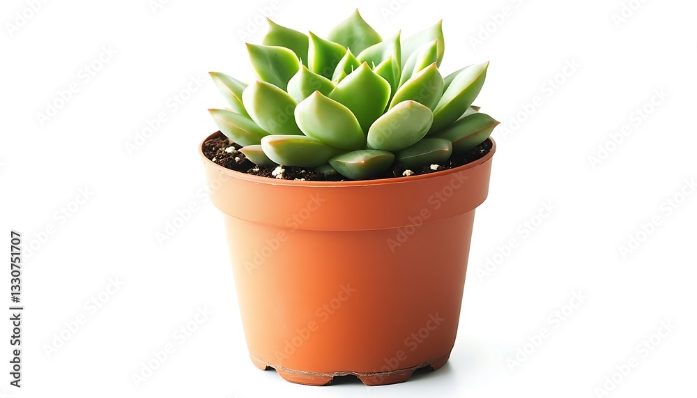 Succulent Plant In Terracotta Pot Succulent Plant In Terracotta Pot