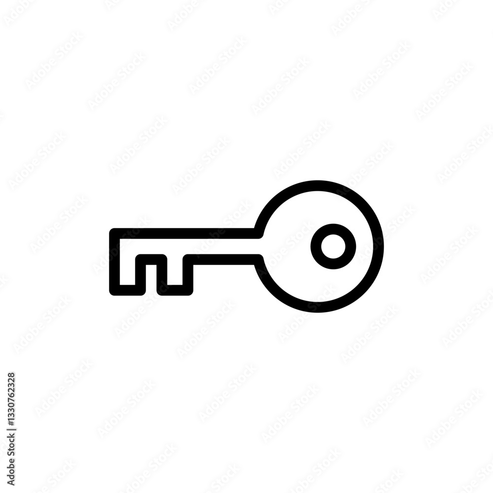 Key icon vector illustration. Key sign and symbol. Key icon vector illustration. Key sign and symbol.