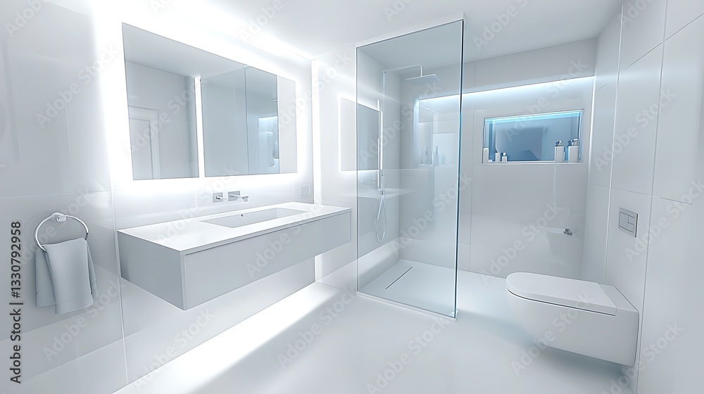 Modern minimalist bathroom design Modern minimalist bathroom design