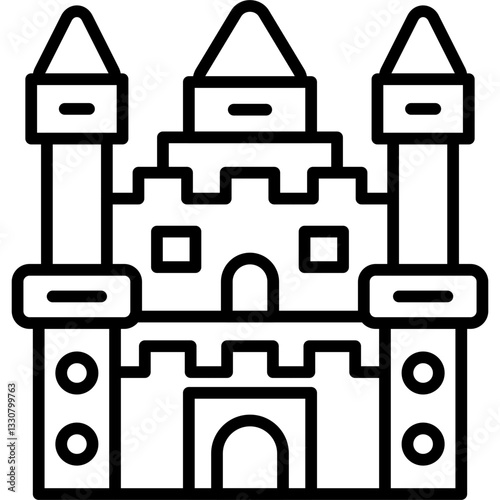 Sand Castle Icon