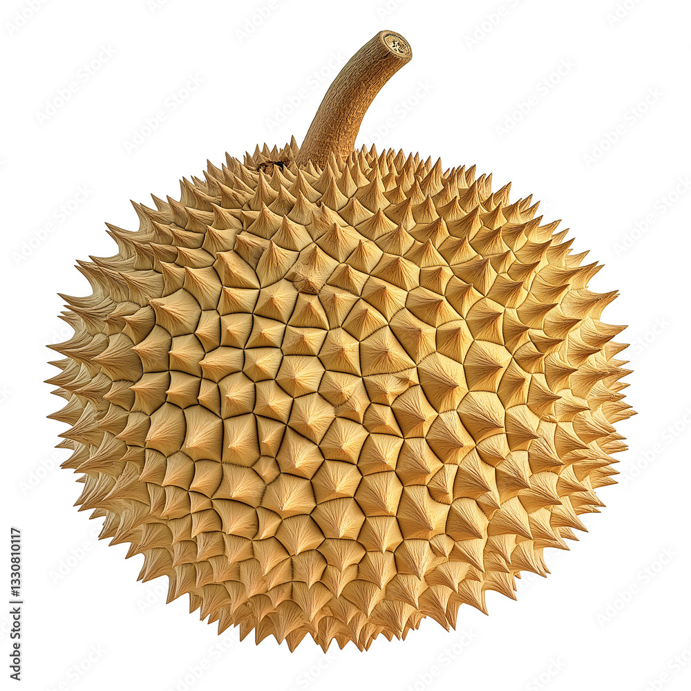 Exotic Spiky Durian: The Ripe King of Asian Fruits with Vibrant Yellow Flesh - A Nutrient-Rich, Sweet & Unique Tropical Delight Exotic Spiky Durian: The Ripe King of Asian Fruits with Vibrant Yellow Flesh - A Nutrient-Rich, Sweet & Unique Tropical Delight