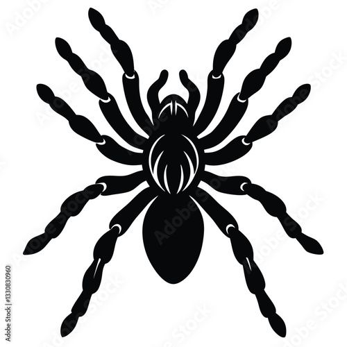Adobe Illustrator Artwork Spider silhouette collection spider, tarantula silhoutte vector Silhouette of a tarantula spider on a white background. Animal clipart vector design illustration