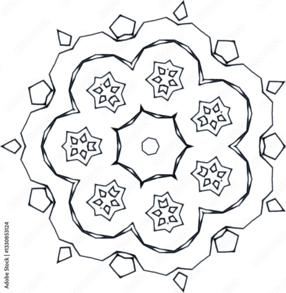 Obraz premium abstract floral background