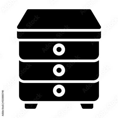 drawers Solid icon