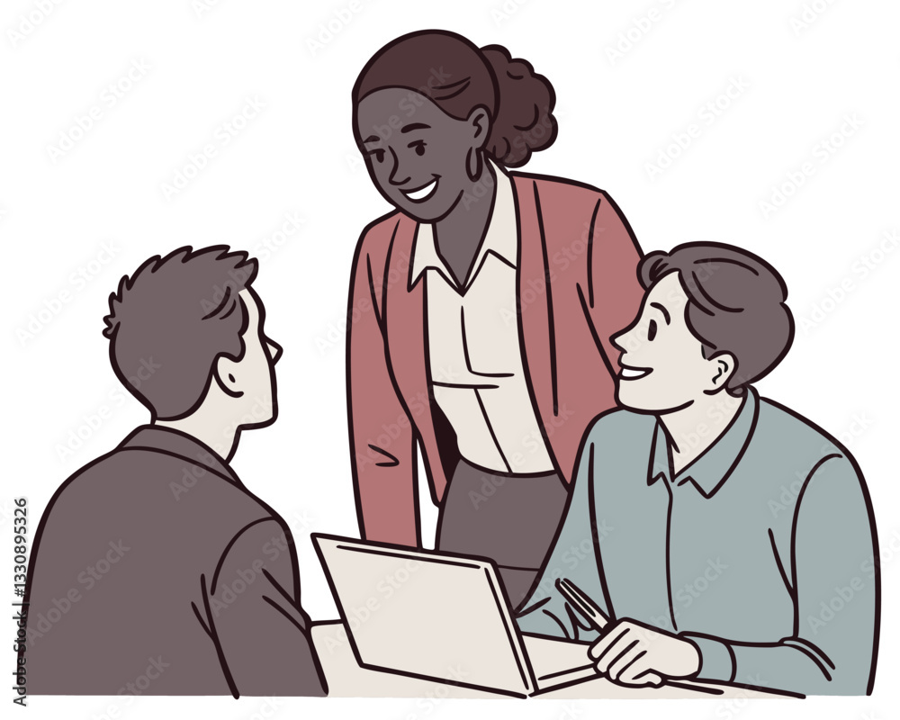 Collaboration, portrait and smile of business woman in boardroom with colleagues for planning. Corporate, face and meeting with happy African employee Collaboration, portrait and smile of business woman in boardroom with colleagues for planning. Corporate, face and meeting with happy African employee