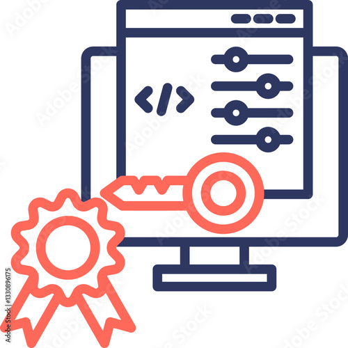 Software Licensing Icon