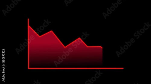 Graph Decreasing Steadily – Falling Trend Visualization