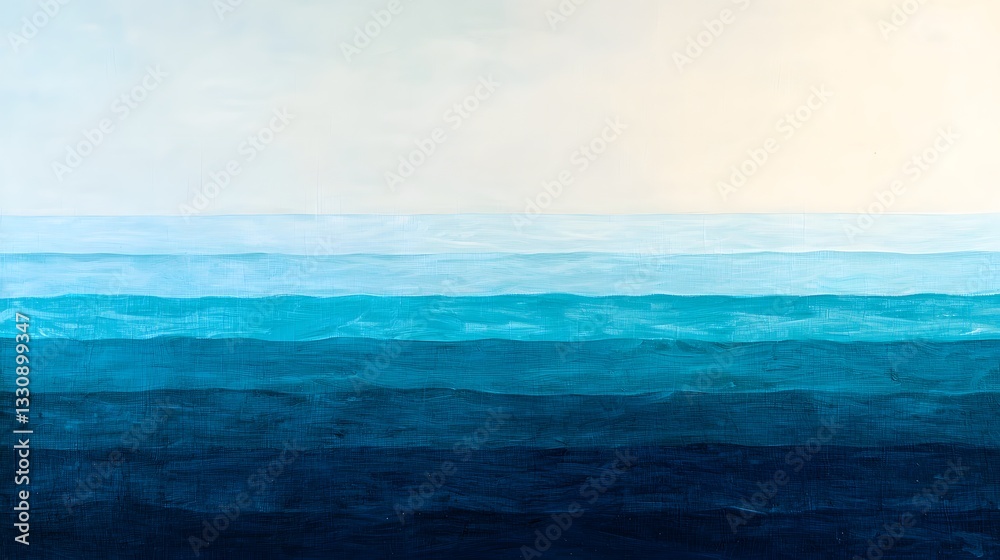 Fototapeta premium 5. A gradient ocean background transitioning from deep blue to turquoise