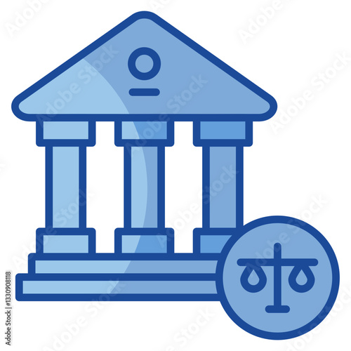 Legislative  Icon Element For Design
