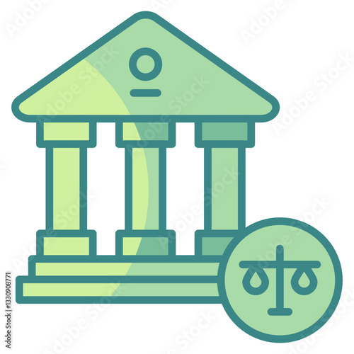 Legislative  Icon Element For Design