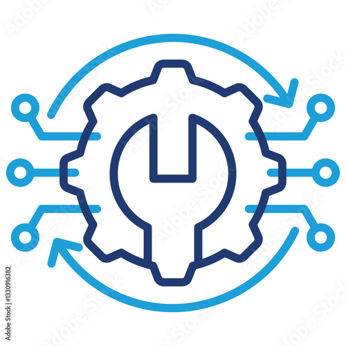 Digital Operation Icon