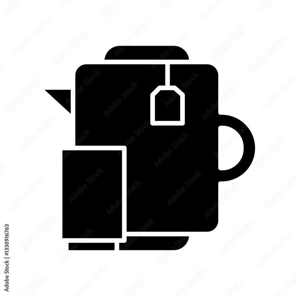teapot glyph icon teapot glyph icon
