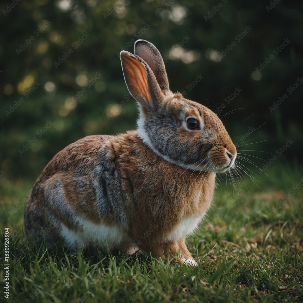 Fototapeta premium What are some unique characteristics of different rabbit breeds?