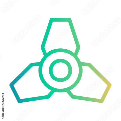 lander Line Gradient Icon