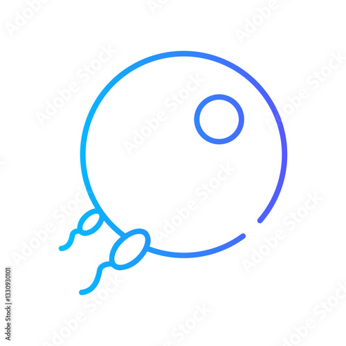fertilization gradient icon