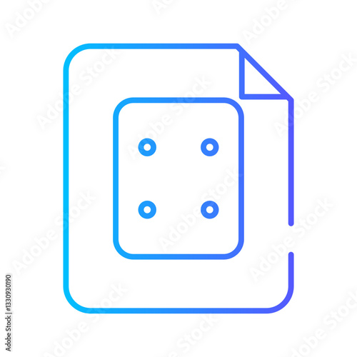 patch gradient icon