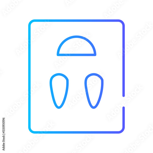 scale gradient icon