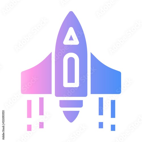 spaceship Gradient icon