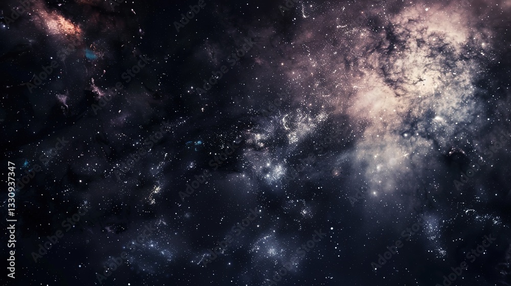 Fototapeta premium dark_galactic_background_