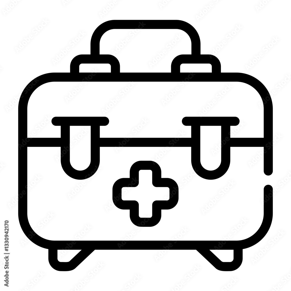 fisrt aid kit Line Icon fisrt aid kit Line Icon