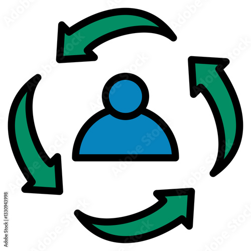 Lifecycle Cycle Icon