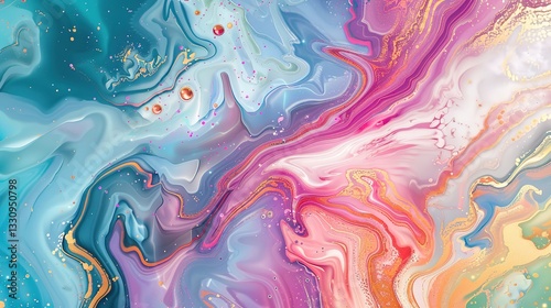 Wallpaper Mural Stockcake_Galaxy_nebula_Colorful_Abstract_backgroun Torontodigital.ca