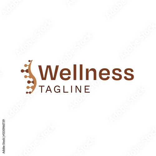 Physio Wellness Logo with Letter J & Cell for Holistic Healing