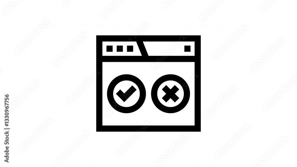 quality control animated icon quality control animated icon