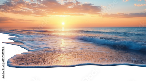 Fototapeta Naklejka Na Ścianę i Meble -  sunset on the beach