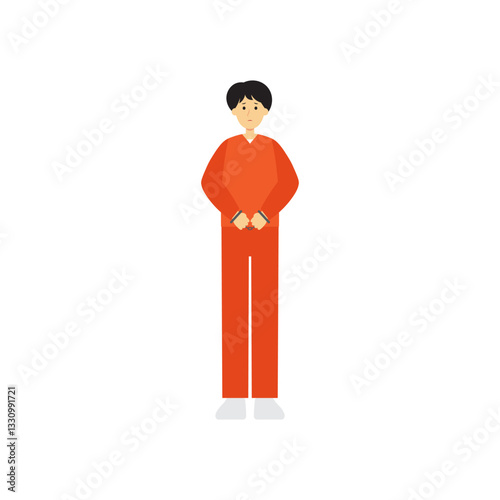 Law & Justice Character 2 Suspect in Orange Jumpsuit