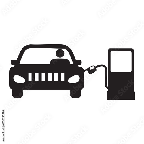 Refueling the car