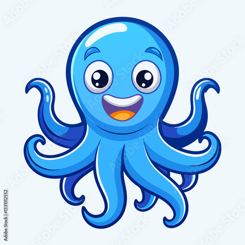 funny octopus cartoon