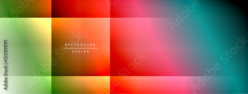 Dynamic shadow lines with gradient colors geometric background