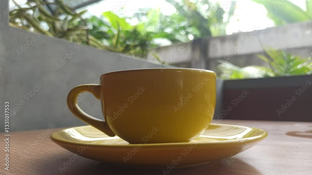 Enjoy a very delicious warm drink suitable for rainy weather Enjoy a very delicious warm drink suitable for rainy weather
