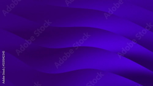 A smooth dark purple gradient, wavy abstract background in shades of purple, creating a calming and modern visual effect suitable for various digital applications.