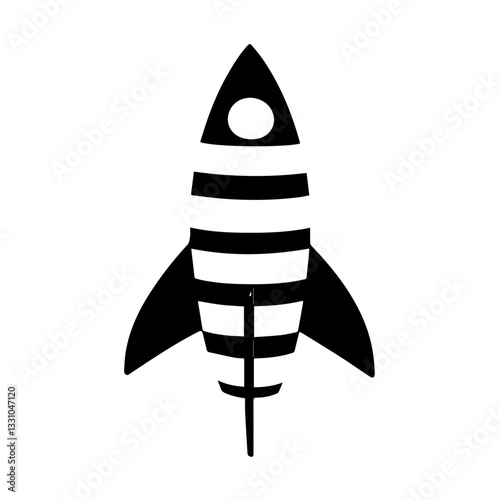 Download Stunning Rocket Silhouettes for Space-Themed Designs
