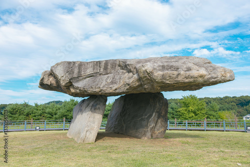 stone dolmen in South Korea