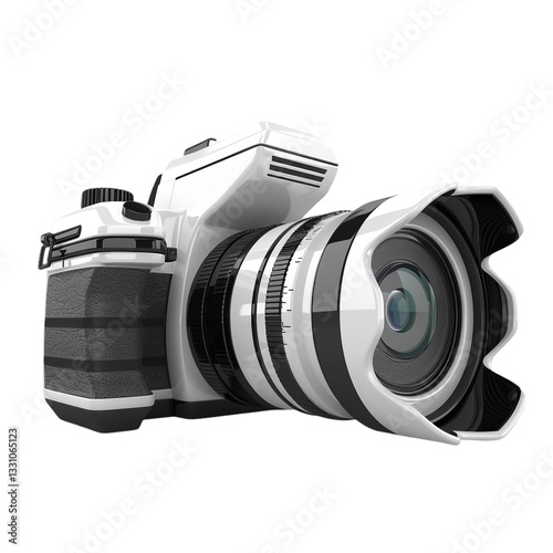 Video Camera Isolated on Transparent Background