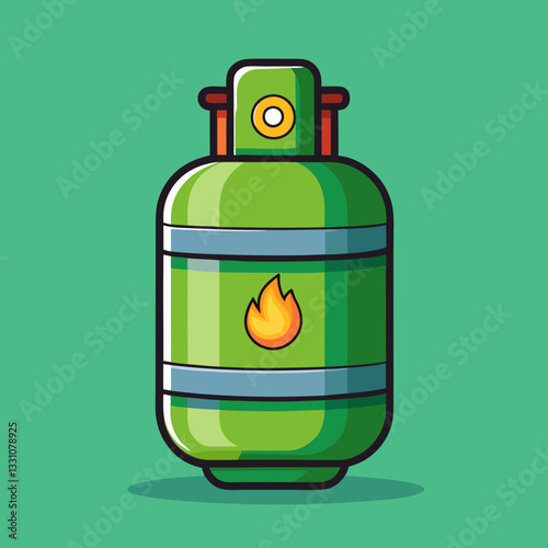 illustration of a gas can