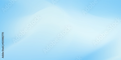 Blue gradient background, Abstract backdrop presentation product. Vector modern blue
