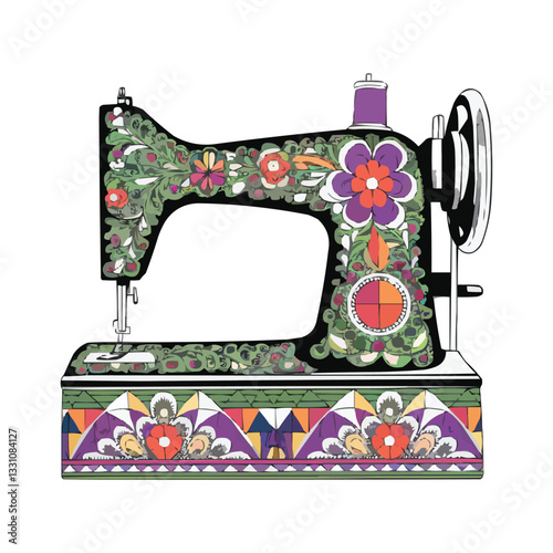 vintage sewing machine