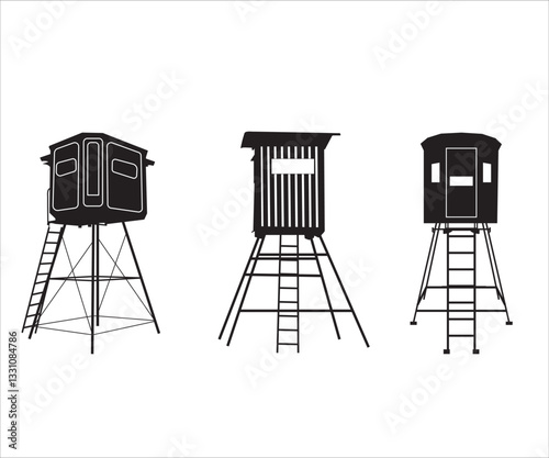 Deer stand svg, Deer Stand Vector, deer hunting, Hunting Blind SVG, Hunt Life svg, Outdoor Hunt svg, tree stand svg