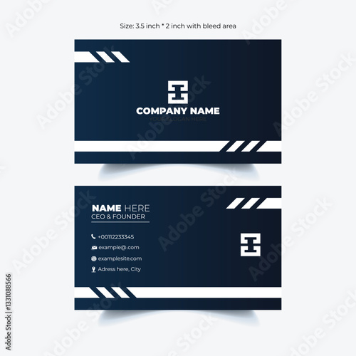 Modern and Elegant Business Card Template