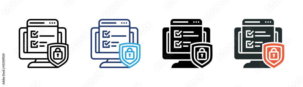 Secure Data Icon Secure Data Icon