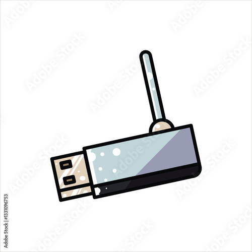 Vector High-Speed Wireless Modem for Internet Connection