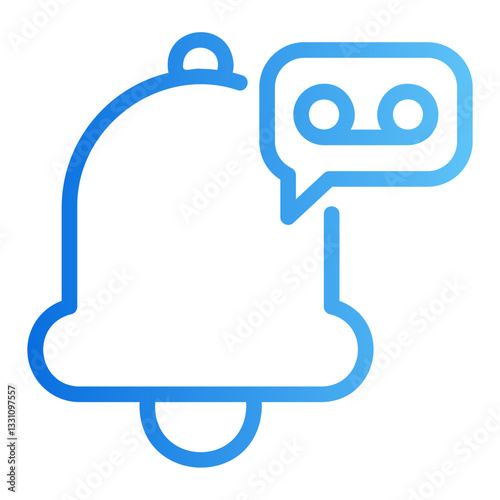 voicemail Gradient icon