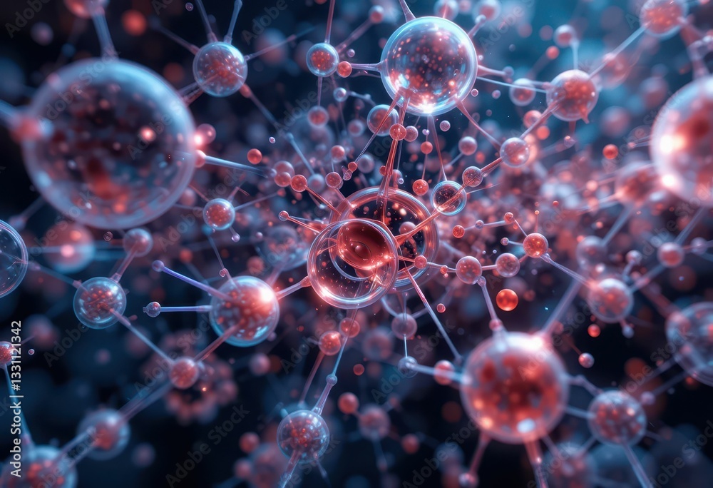 Abstract Visualization of Molecules and Atoms in a Scientific Space Abstract Visualization of Molecules and Atoms in a Scientific Space