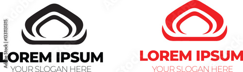 Modern Abstract Flame Logo Template – Professional Branding & Identity Design vector
